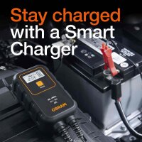 Battery charger 4-12V 1.5m cable OSRAM BATTERYcharge 904 for cars