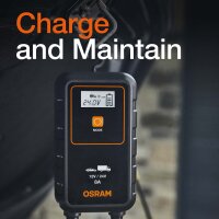 OSRAM BATTERYcharge 908 KFZ-Batteriewartungsgerät 12V & 24V Batterieladegerät