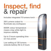 OSRAM LEDinspect MINI250 LED Inspektionsleuchte 6000K LED
