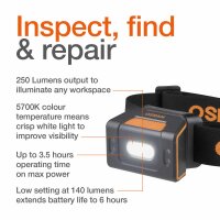 OSRAM LEDinspect HEADTORCH250 LED Inspektionsleuchte