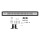 Auxiliary headlamp LED 55W screwed R10 R112 standard OSRAM LIGHTBAR VX500-CB