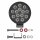 OSRAM LED Arbeitsscheinwerfer E9 12/24V 15W 1100lm LEDDL108-WD