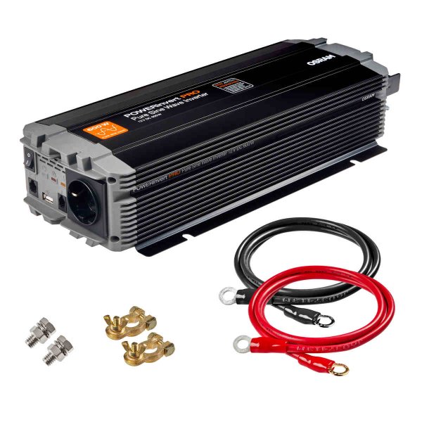 OSRAM POWERinvert PRO Reiner Sinuswellen-Wechselrichter 12V
