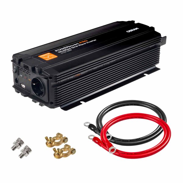 Inverter voltage conversion 12V 1000W 98A OSRAM POWERinvert PRO