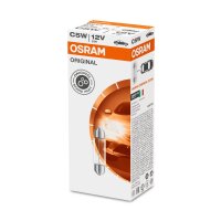 10 bulbs C5W 12V OSRAM ORIGINAL FESTOON suitable for...