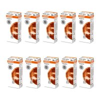 10 Glühlampen W5W 24V mit Glasquetschsockel OSRAM...