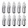 10 Glühlampen 12V Licht-Expertise OSRAM ORIGINAL LINE passend für diverse PKWs