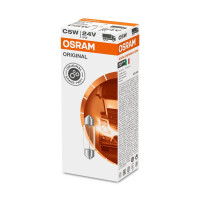10 Glühlampen C5W 24V Licht-Experte OSRAM ORIGINAL...