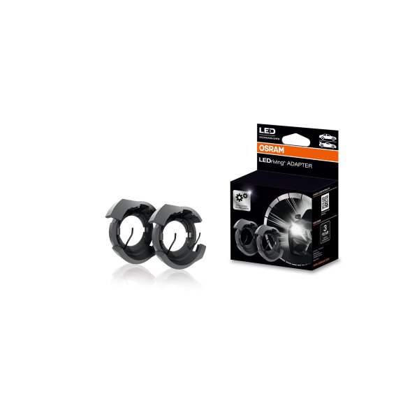 2 OSRAM LEDriving ADAPTER lamp holder for NIGHT BREAKER H7-LED