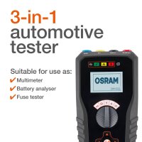 Battery tester for starter OSRAM BATTERYtest PRO car commercial vehicle