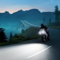 OSRAM NIGHT BREAKER H7-LED GEN2 LED retrofit lamps for motorcycles 12V