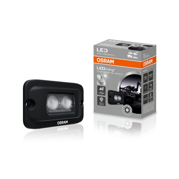 OSRAM LEDriving Flush Mount OFF ROAD LED Arbeitsscheinwerfer 600lm 12V/24V