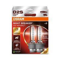 2 OSRAM XENARC NIGHT BREAKER 220 D2S xenon headlight...