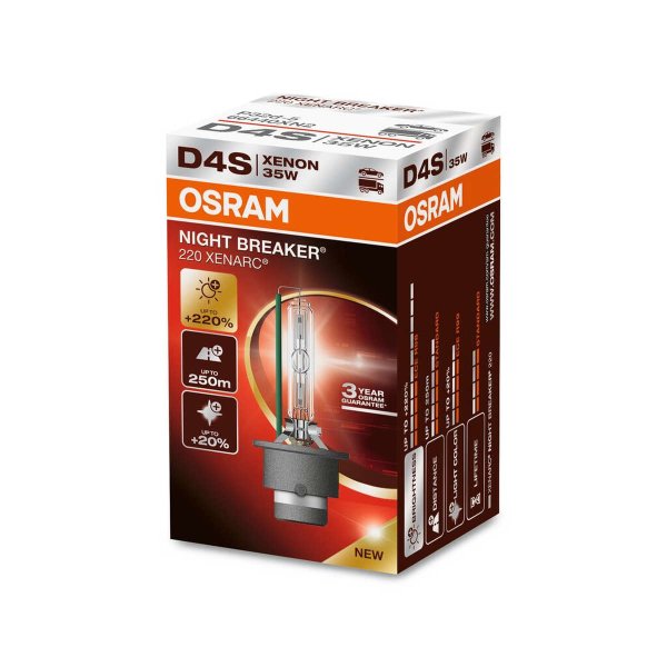 OSRAM XENARC NIGHT BREAKER 220 D4S xenon headlight bulb 3200lm