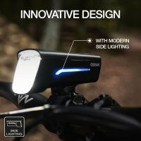 OSRAM LED Bicycle Lights SET Cold White 6300K 100lm 3.7V