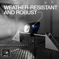 Bicycle light set LED 3.7V 5,400K 110lm OSRAM rechargeable cool white