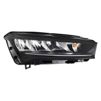 Headlight right 12 V PY21W HELLA suitable for e.g. SKODA...