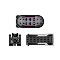 Headlight left 12 V LED HELLA suitable for e.g. MERCEDES-BENZ CLA