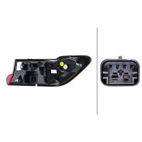 Rückleuchte links mit Blinklicht (LED) 12 V LED...