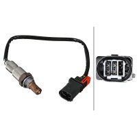Lambdasonde Sprungsonde 6-polig 240mm Kabel HELLA für u.a. CITROËN Berlingo