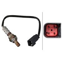 Lambdasonde Sprungsonde 4-polig 195 mm Kabel HELLA für u.a. FORD Mondeo I