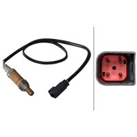Lambdasonde Sprungsonde 4-polig 630 mm Kabel HELLA für u.a. FORD Mondeo II