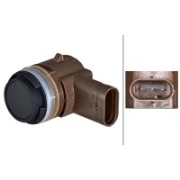 Sensor Einparkhilfe vorne Anbau 3-polig HELLA für u.a. MERCEDES-BENZ E-KLASSE