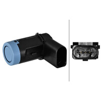 Sensor Einparkhilfe vorne Anbau 3-polig HELLA für u.a. VW PASSAT