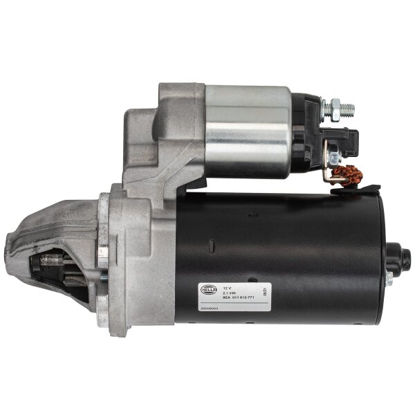 Starter 12 V 1.7 kW 11 teeth HELLA for BMW 3 Series and others