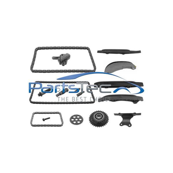 Timing chain kit upper, lower Simplex 118, 84, 56 links PARTSTEC for BMW 1