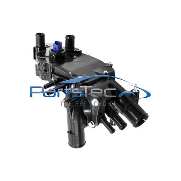 Thermostatgehäuse mit Thermostat Sensor PARTSTEC für PEUGEOT 206 Schrägheck