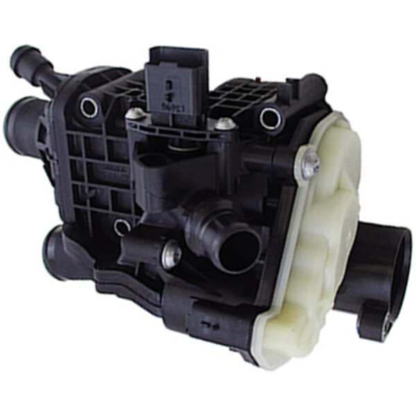Thermostat Housing Plastic housing with Sensor PARTSTEC for CITROËN JUMPER