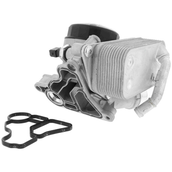 Oil Filter Module with Oil Cooler with Sensor PARTSTEC suitable for e.g. BMW 5