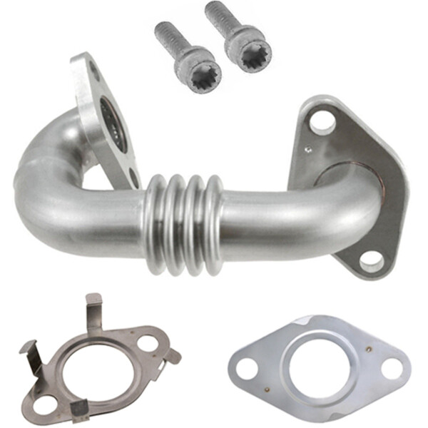 Pipe EGR Valve with Seals with Screws PARTSTEC for AUDI A4 and others