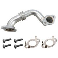 Rohrleitung AGR-Ventil mit Dichtungen mit Schrauben...