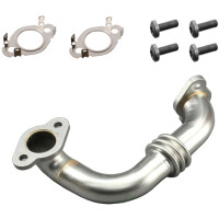 Rohrleitung AGR-Ventil mit Dichtungen mit Schrauben...