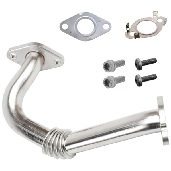 Pipe EGR Valve with seals with PARTSTEC screws for VW CRAFTER and others