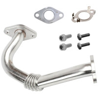 Rohrleitung AGR-Ventil mit Dichtungen mit Schrauben...