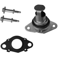 Stutzen Ansaugkrümmer mit Dichtung mit Schrauben...