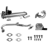 Kühler Abgasrückführung mit Rohrleitungen...