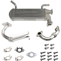 Kühler Abgasrückführung mit Rohrleitungen...