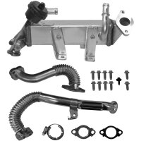 Kühler Abgasrückführung mit Rohrleitungen...