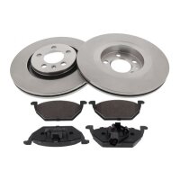 Brake set disc brake front MAPCO for VW GOLF IV