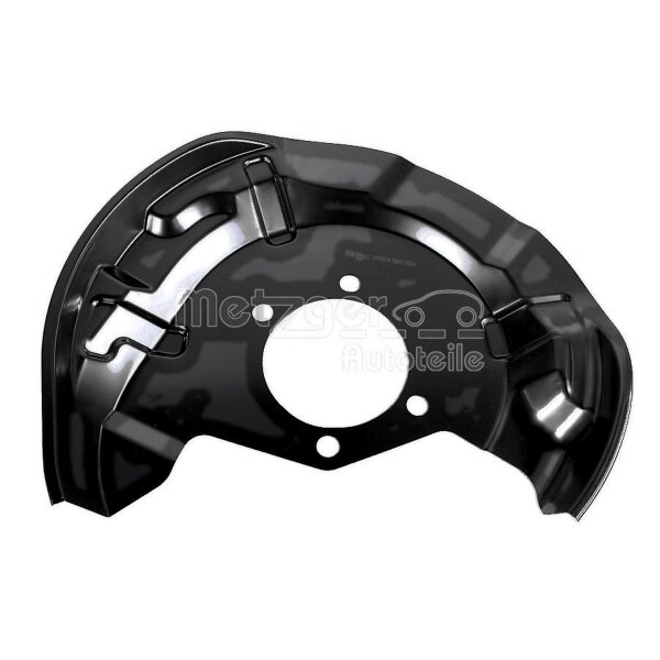 Spray Plate Brake Disc rear axle right METZGER for e.g. NISSAN X-TRAIL