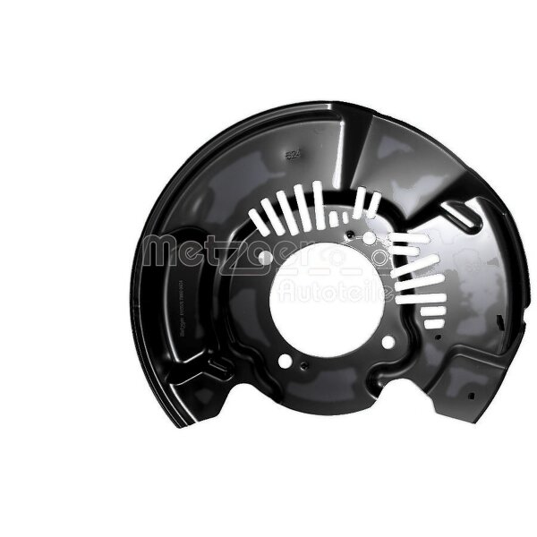 Spray Plate Brake Disc front axle right METZGER for TOYOTA HILUX