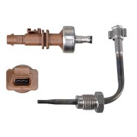 Sensor exhaust gas temperature before soot particle...