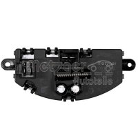 Interior Blower Regulator 12 V 6-pin METZGER suitable for...