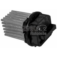 Widerstand Innenraumgebläse 4-polig 12 V METZGER...