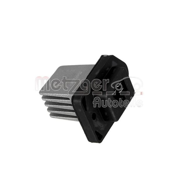 Resistor Interior Blower 3-pole 12 V METZGER for e.g. OPEL ANTARA