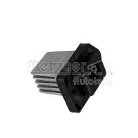Resistor Interior Blower 3-pole 12 V METZGER for e.g....